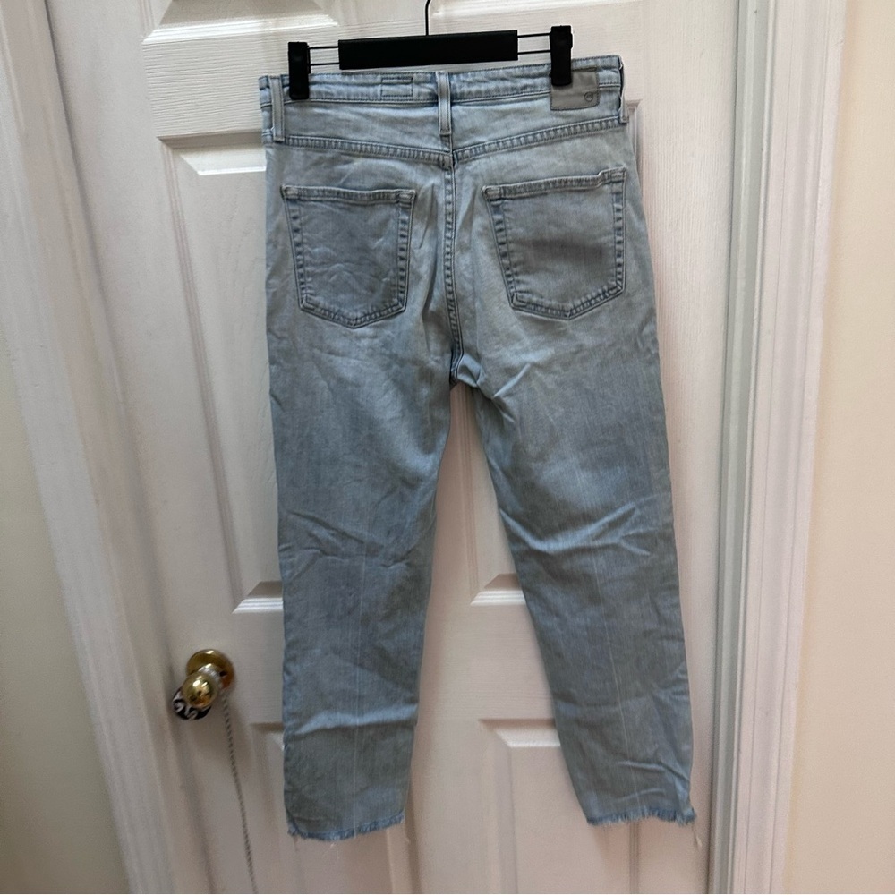 Ag Adriano Goldschmied the phoebe jean light blue 30 Tapered straight leg - Picture 8 of 9